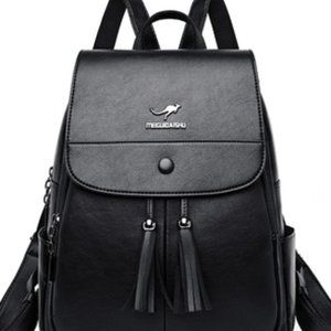 Leather Backpack casual and versatile